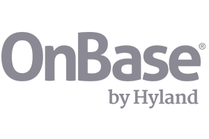 OnBase logo by Hyland