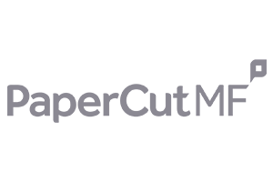 papercut mf grey logo