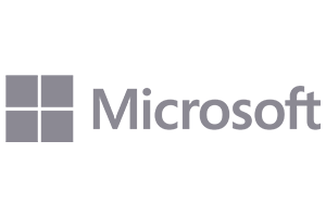 microsoft grey logo